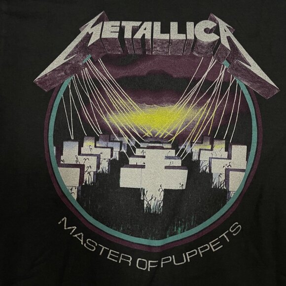 Metallica Master of Puppets Rock Song T-shirt size Small - Picture 3 of 4